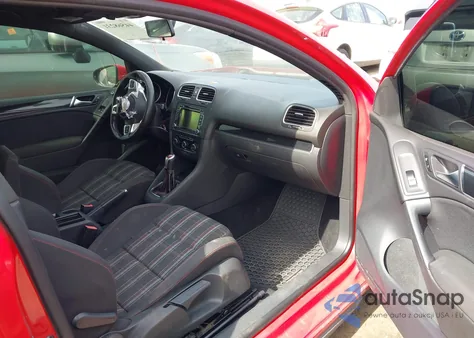 2012 Volkswagen Gti 2-Door из США, поврежденный, VIN WVWED7AJ1CW274092